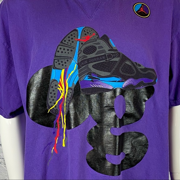 Vintage Jordan 8 Aqua Og Tee 
